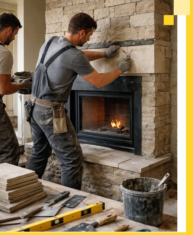 Проектирование и установка открытых каминов в Борзе