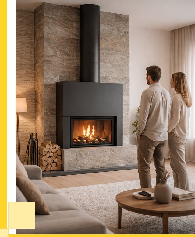 Закрытые камины под ключ в Борзе от 123612 р., ЭриданБря