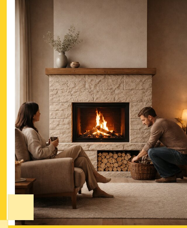 Камины для дома в Борзе под ключ от 154515 р. | ЭриданБря