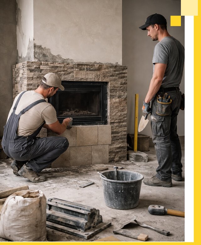 Камины под ключ в Борзе: проект, изготовление и монтаж