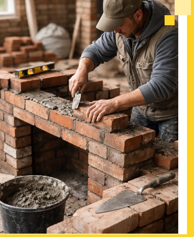 Кладка каминов под ключ в Борзе профессиональная отделка и монтаж