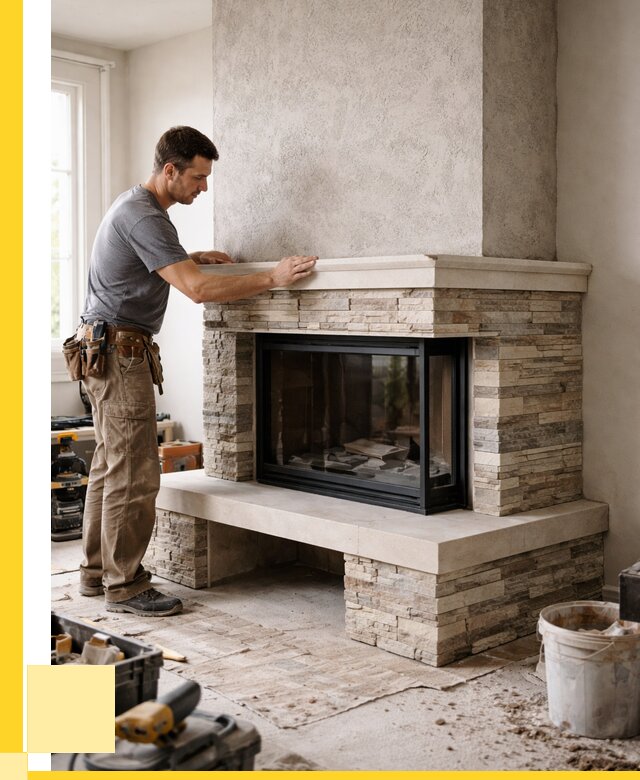 Изготовление каминов под ключ в Борзе от 154515 р. | ЭриданБря