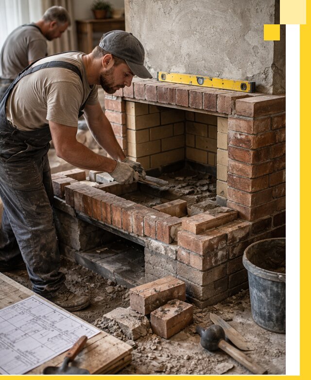 Изготовление и установка каминопечей под ключ в Борзе