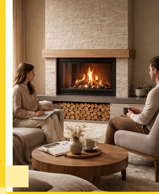 Камины со стеклом в Борзе от 185418 р. | ЭриданБря — топки 3 стекла