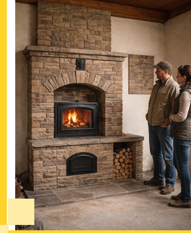 Кирпичная печь под ключ в Борзе от 154515 р. | ЭриданБря