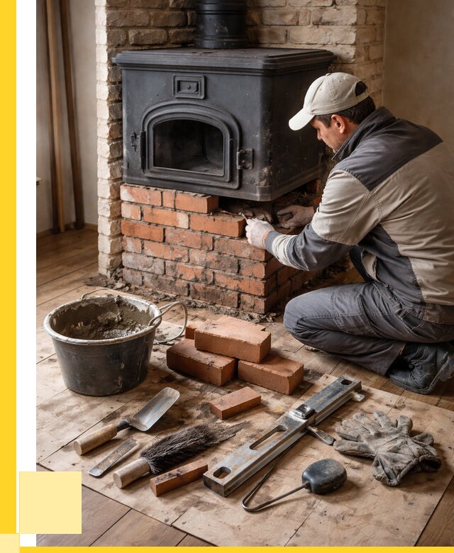 Ремонт печей в Борзе от 12361 р., услуги печника ЭриданБря