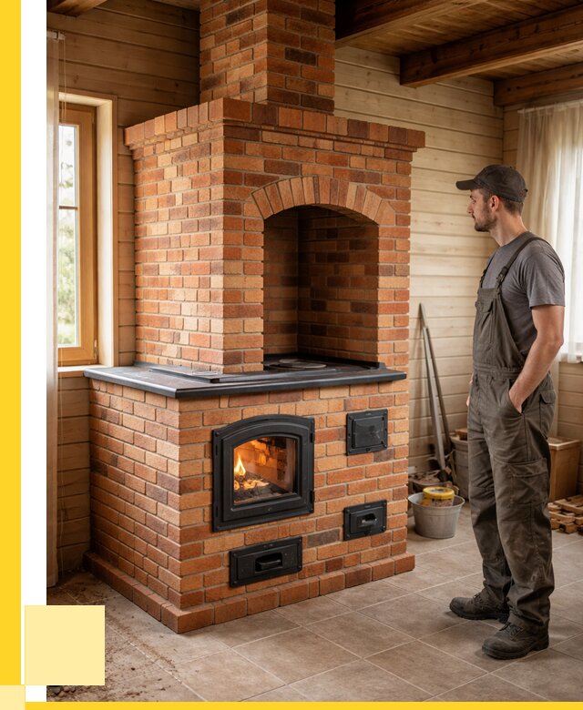 Кирпичные печи в Борзе: купить от 154515 р. | ЭриданБря