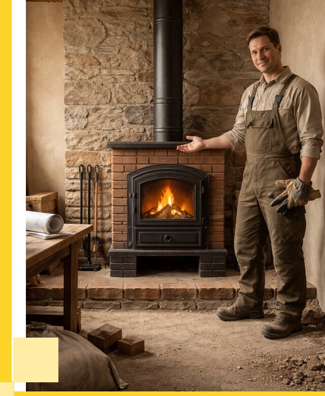 Печи отопительные из кирпича в Борзе от 82408 р., ЭриданБря