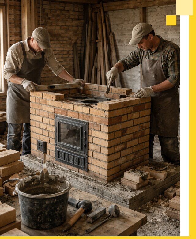 Изготовление и установка варочных печей под ключ в Борзе