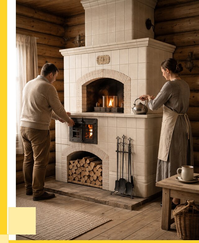 Русские печи в Борзе: установка от 154515 р. ЭриданБря