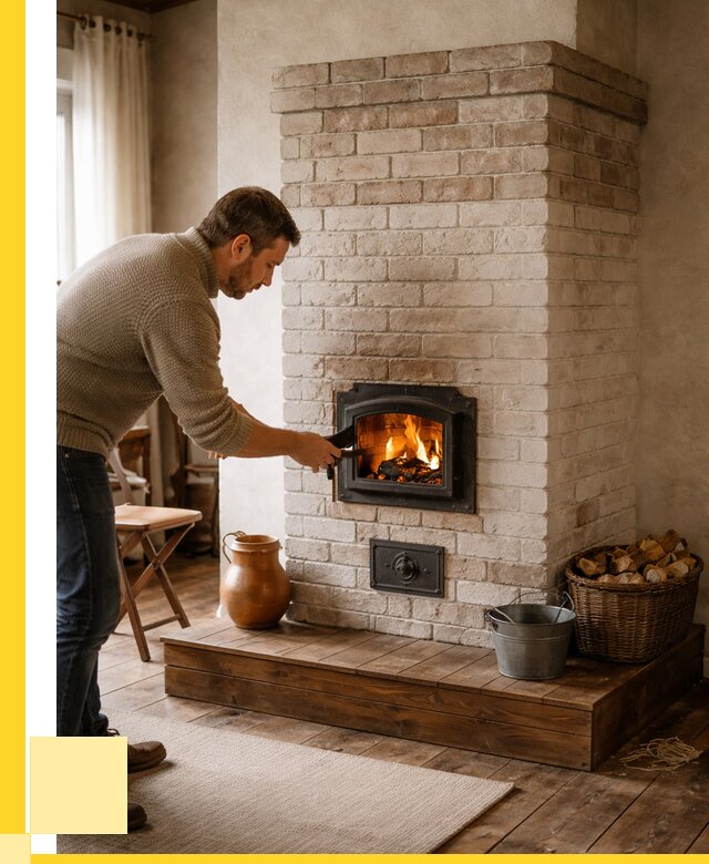 Печь голландка из кирпича в Борзе от 87559 р. | ЭриданБря