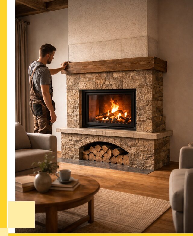 Печи камины для дома под ключ в Борзе от 56656 р. | ЭриданБря