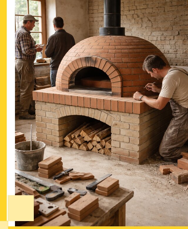 Помпейская печь дровяная для пиццы в Борзе | ЭриданБря от 206020 р.