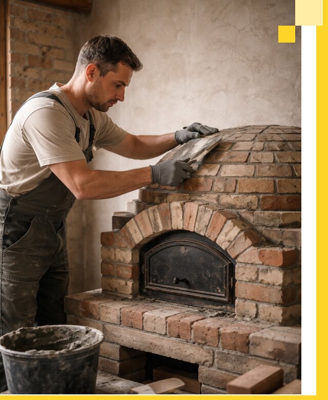 Изготовление и монтаж помпейских печей на заказ в Борзе