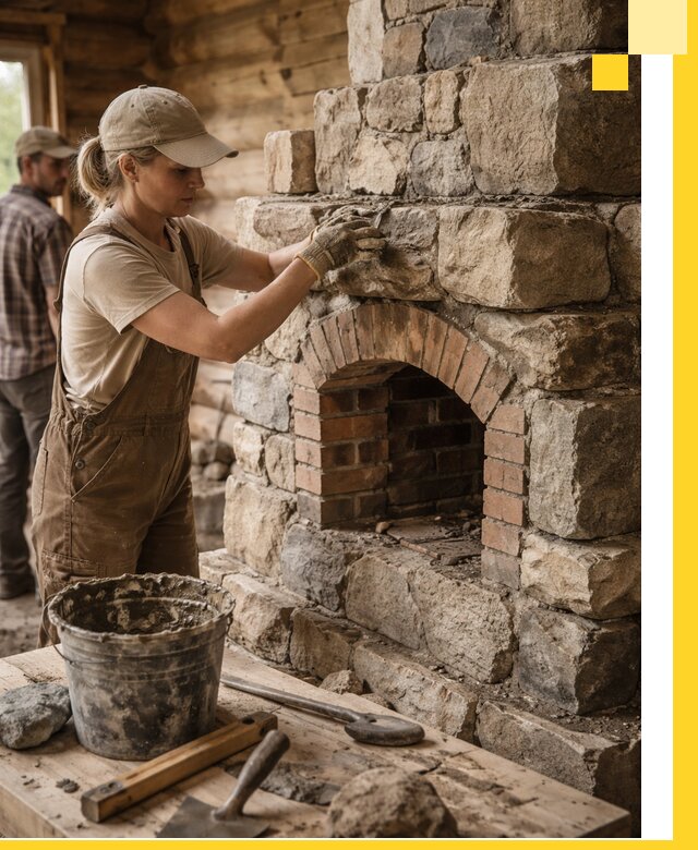 Каменные печи на заказ и монтаж в Борзе, долговечные решения