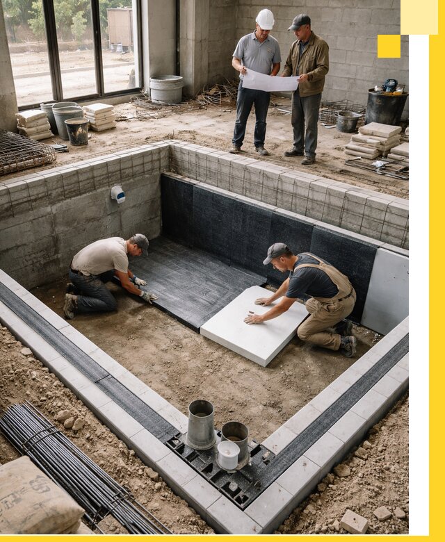 Проекты частных и общественных бассейнов под ключ в Борзе