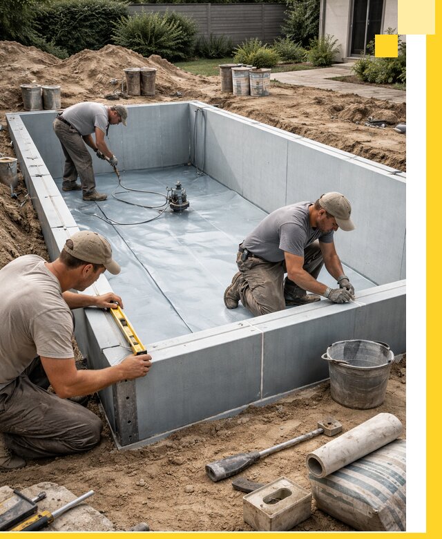 Профессиональный монтаж бассейнов под ключ в Борзе с гарантией