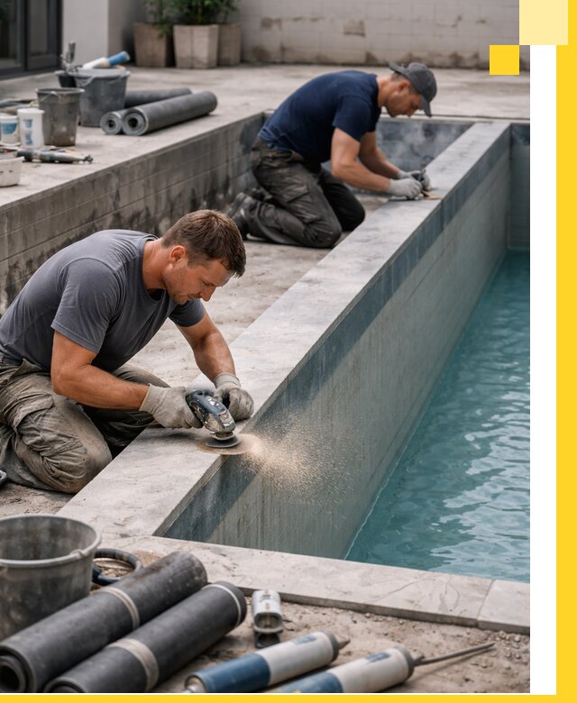 Профессиональный ремонт бассейнов под ключ в Борзе