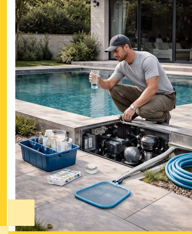 Обслуживание бассейнов в Борзе от 4635 р. - сервис ЭриданБря