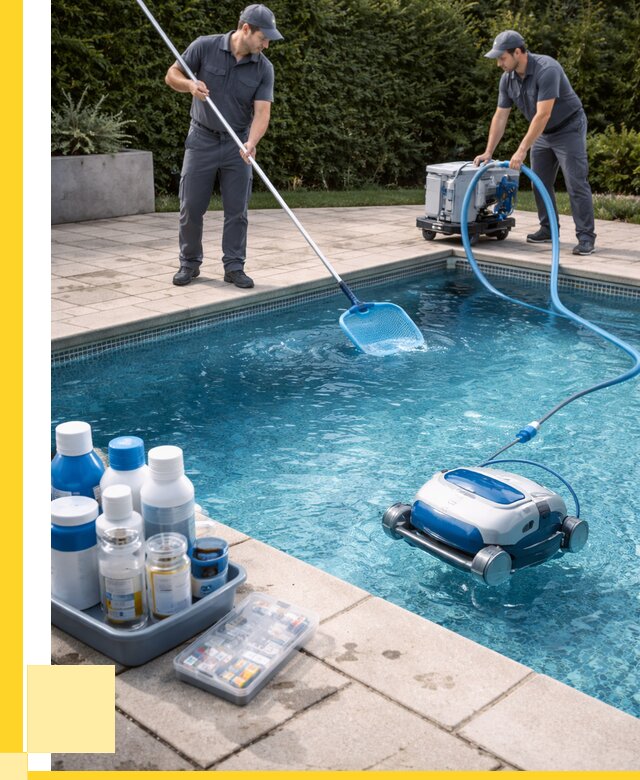 Чистка бассейнов в Борзе роботами, от 4635 р. | ЭриданБря