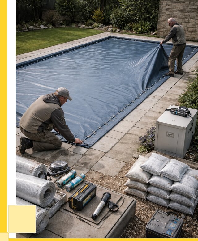 Консервация бассейнов в Борзе под ключ от 6696 р. | ЭриданБря