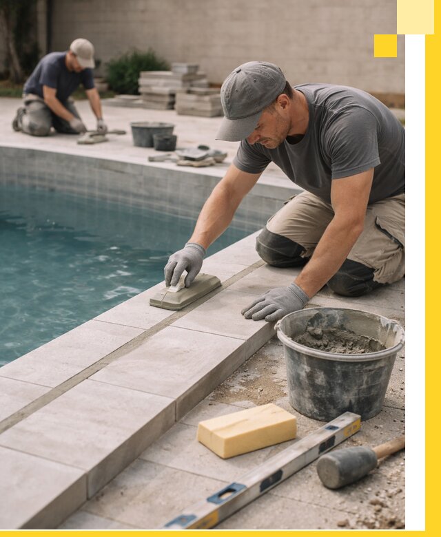 Отделка бассейнов в Борзе: декоративная отделка и гидроизоляция