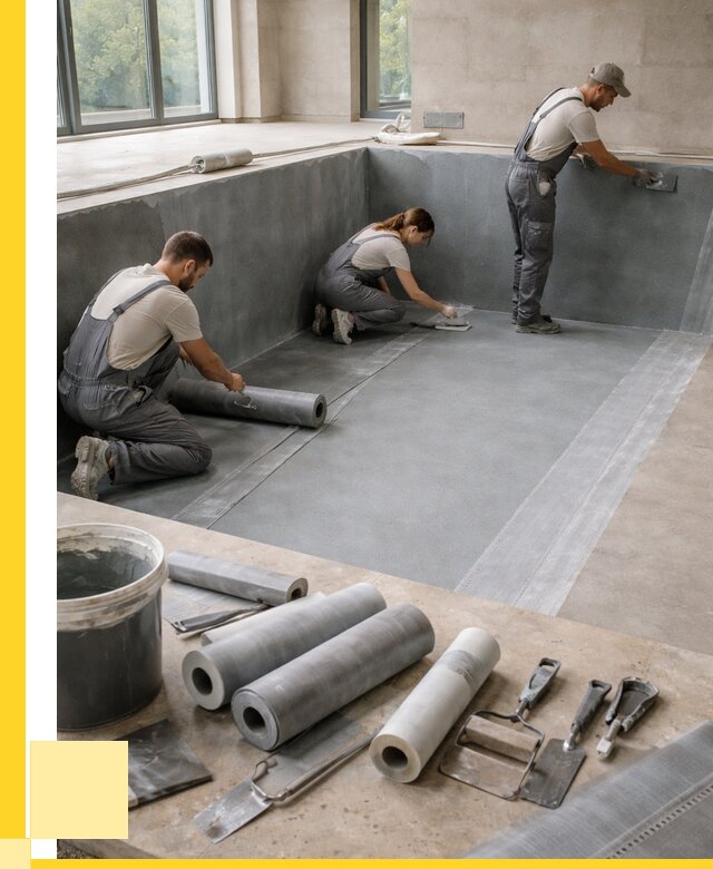 Гидроизоляция бассейнов в Борзе от 2060 р., ЭриданБря