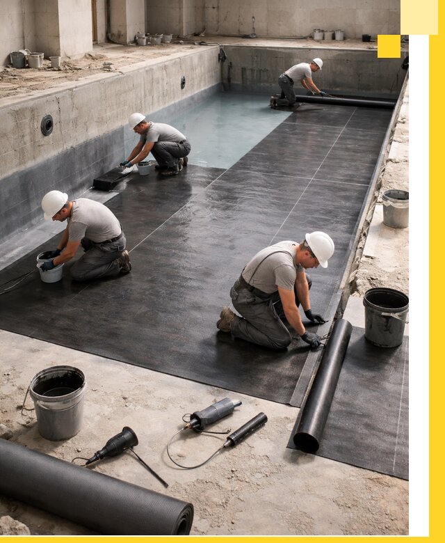 Профессиональная гидроизоляция бассейнов и чаш в Борзе под ключ