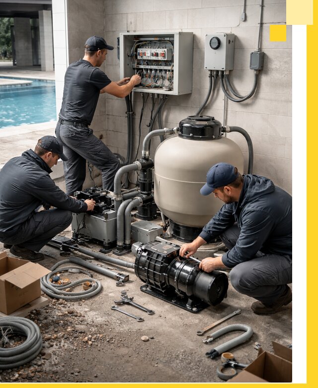 Профессиональный монтаж оборудования для бассейнов в Борзе