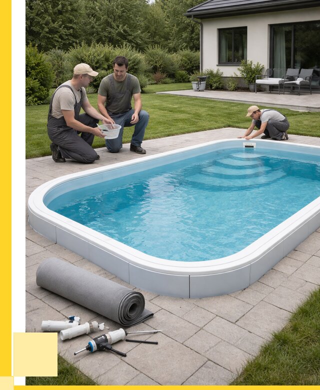 Пластиковый бассейн купить в Борзе от 257525 р., ЭриданБря