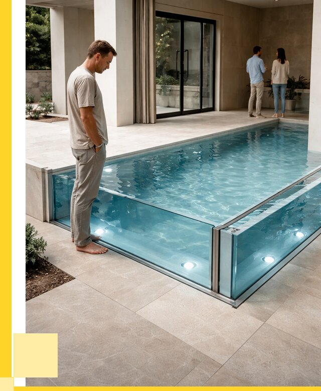 Стеклянные бассейны в Борзе от 1236120 р. | ЭриданБря — мозаика