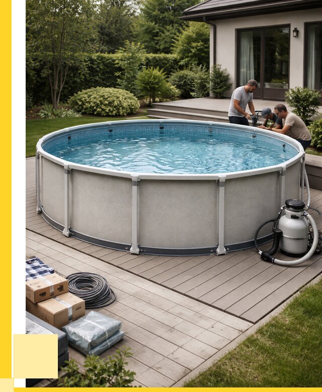 Купить каркасные бассейны в Борзе от 46355 р. | ЭриданБря