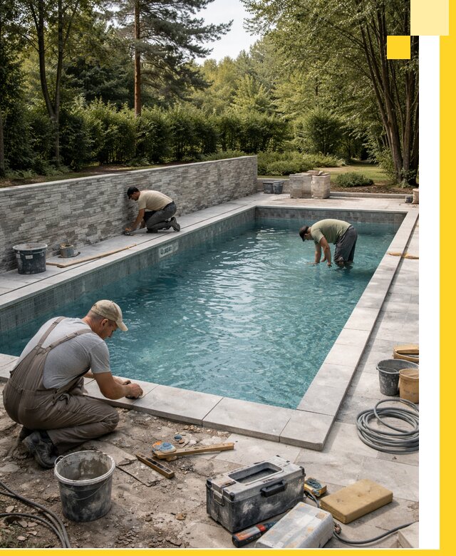 Проектирование и строительство частных бассейнов в Борзе