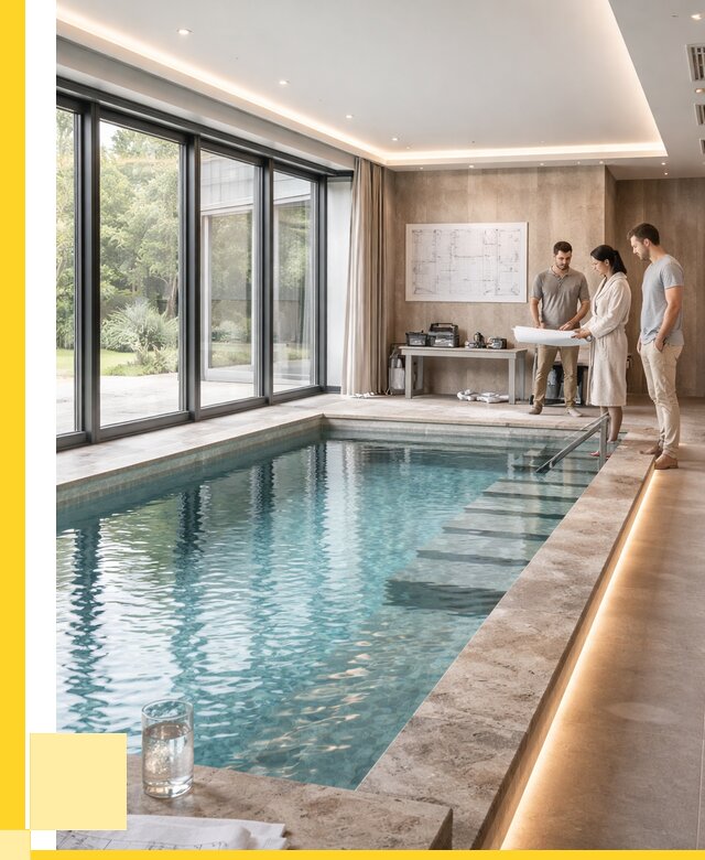 Закрытые бассейны под ключ в Борзе от 2575250 р. | ЭриданБря