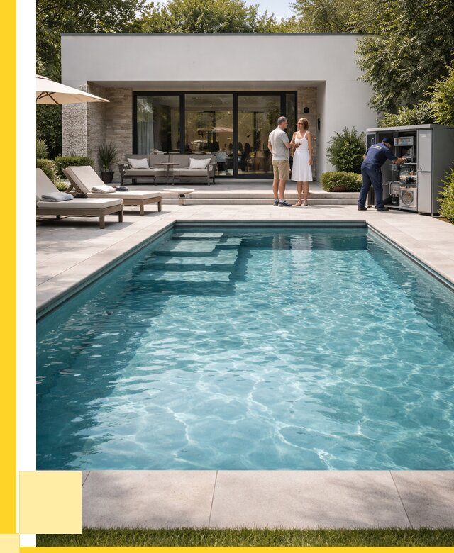 Бассейн в доме в Борзе под ключ от 1236120 р. | ЭриданБря