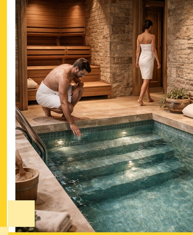 Сауна с бассейном под ключ в Борзе от 123612 р., ЭриданБря