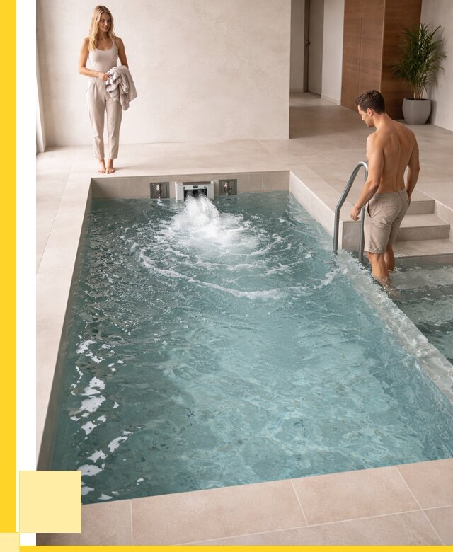 Бассейн с противотоком в Борзе от 257525 р. | ЭриданБря