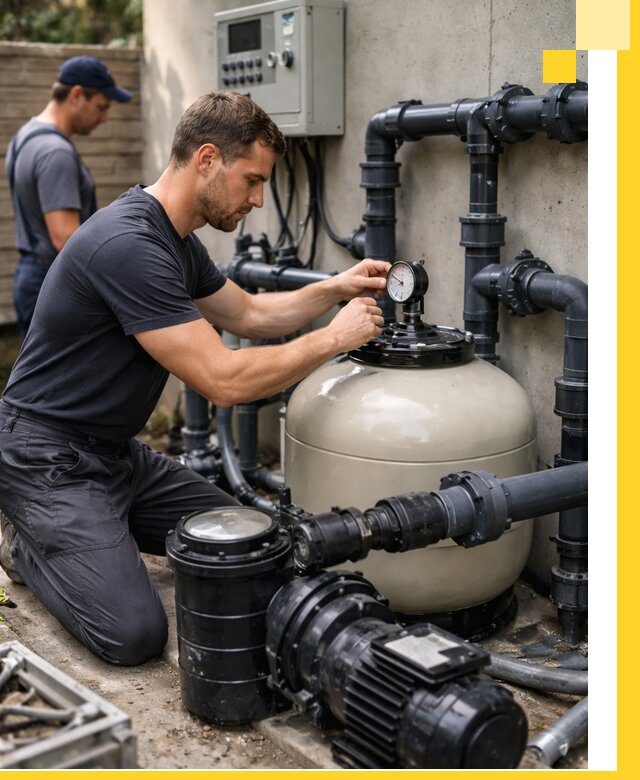 Поставка и монтаж фильтровального оборудования для бассейнов в Борзе