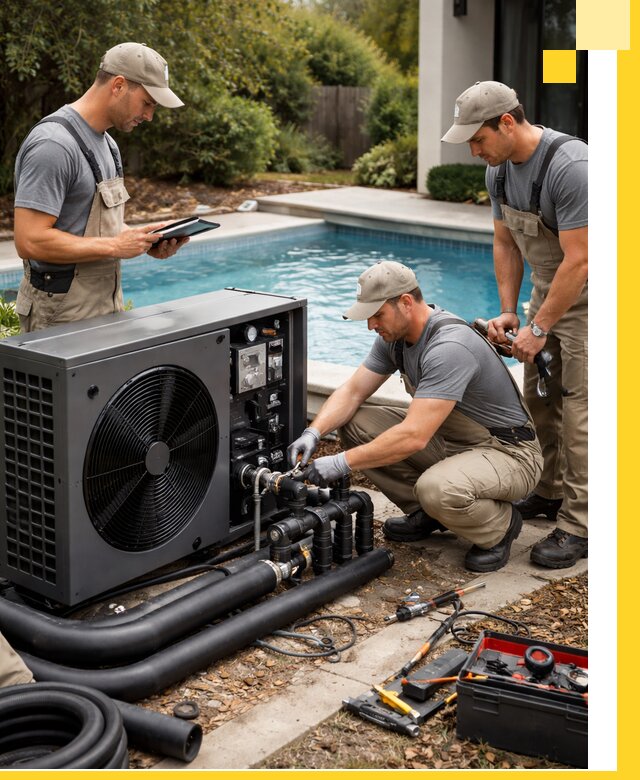 Проектирование и установка тепловых насосов для бассейнов в Борзе