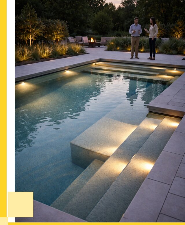 Освещение бассейнов в Борзе под ключ от 25753 р. | ЭриданБря