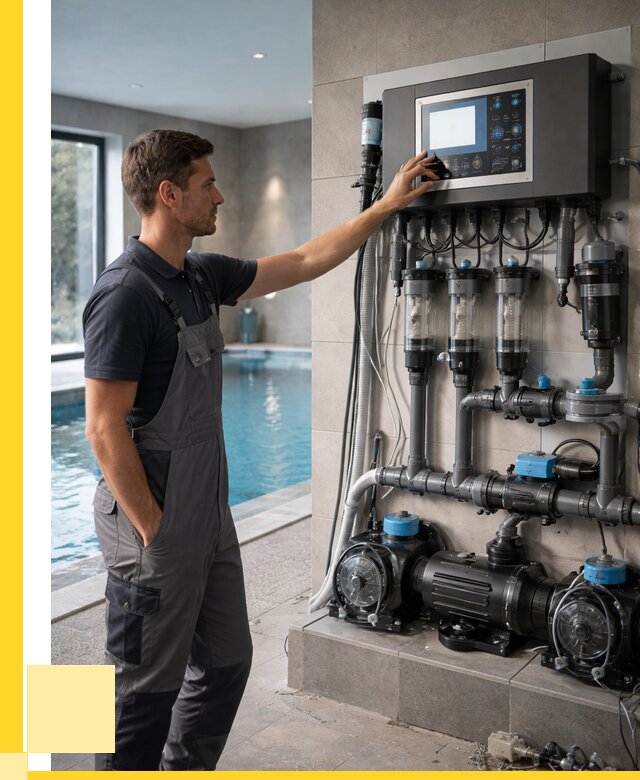 Автоматика для бассейнов под ключ в Борзе от 72107 р. | ЭриданБря