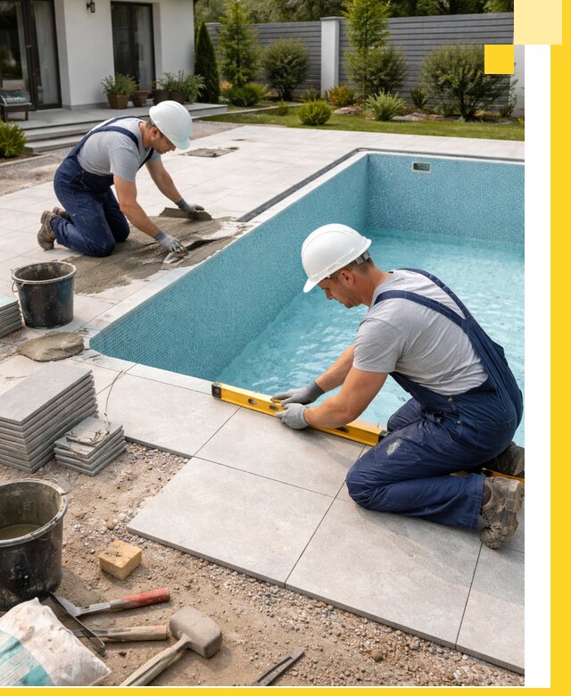 Строительство и монтаж плавательных бассейнов под ключ в Борзе