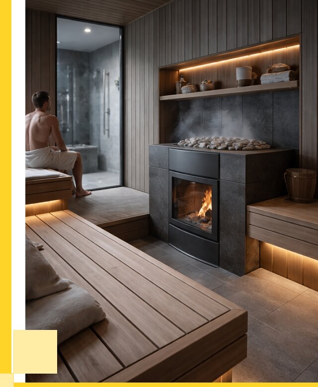 Проект сауны в частном доме в Борзе от 36054 р. | ЭриданБря