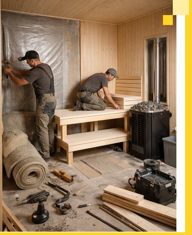 Проекты саун под ключ в Борзе дизайн и строительство