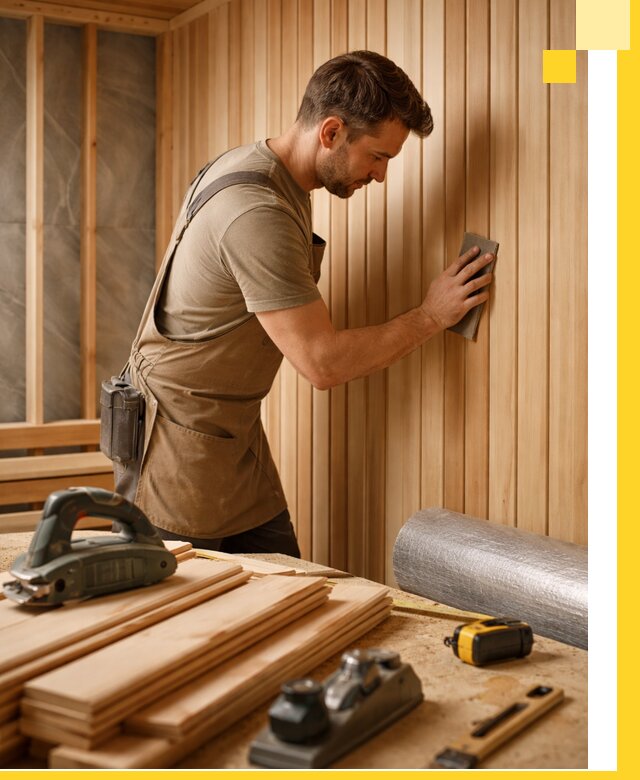 Профессиональная отделка саун и парных под ключ в Борзе