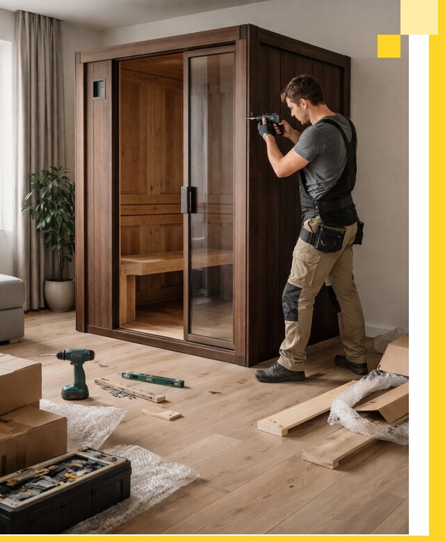 Установка и производство мини саун под ключ в Борзе