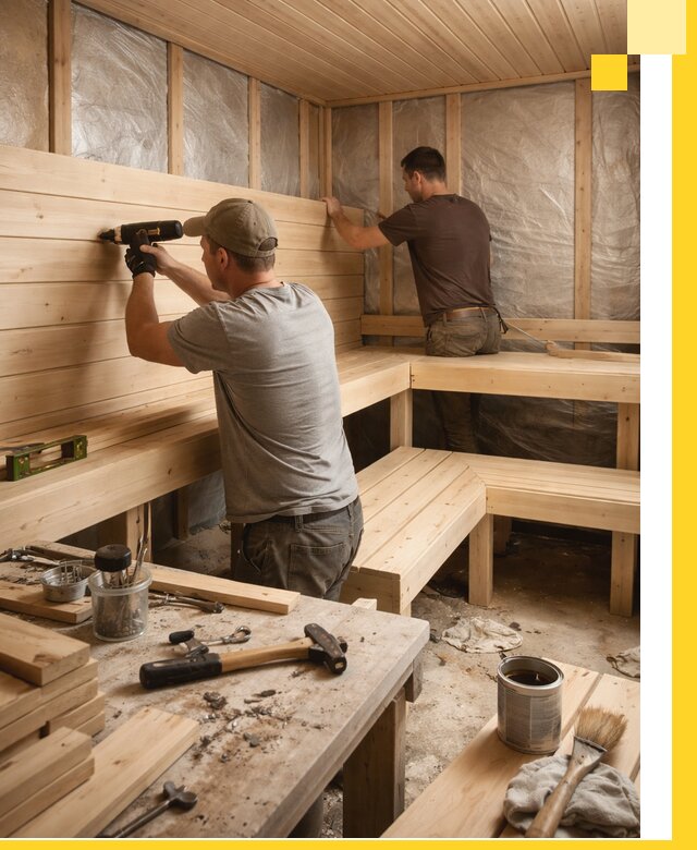 Профессиональная отделка бань и саун под ключ в Борзе