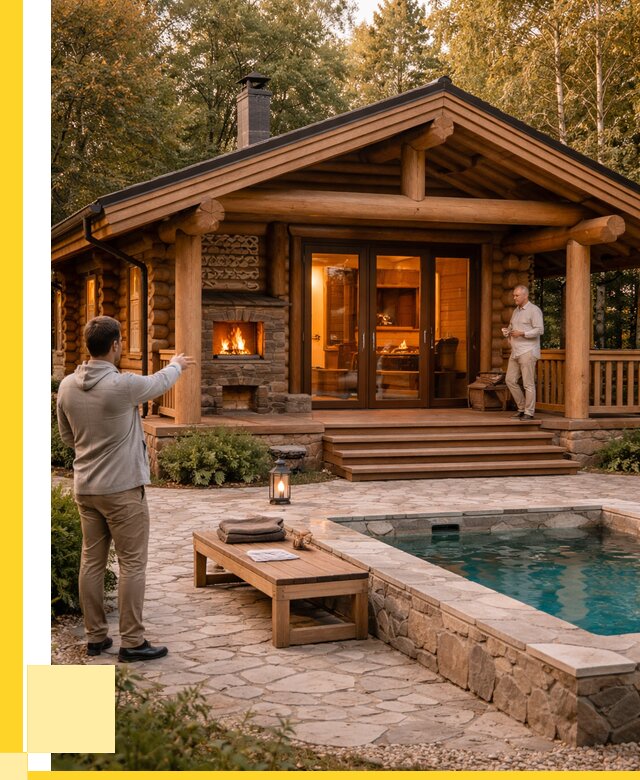 Проекты бань и хамам в Борзе от 25753 р. | ЭриданБря