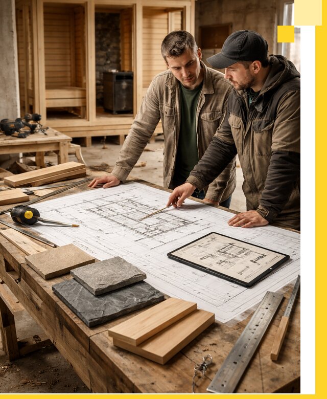 Проекты бань под ключ и планы строительства в Борзе