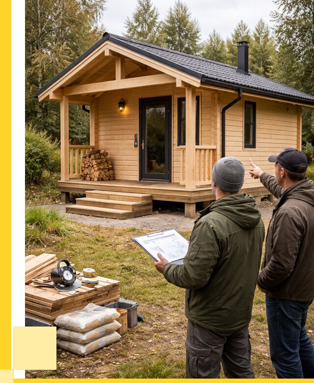 Каркасные бани под ключ в Борзе от 309030 р. | ЭриданБря